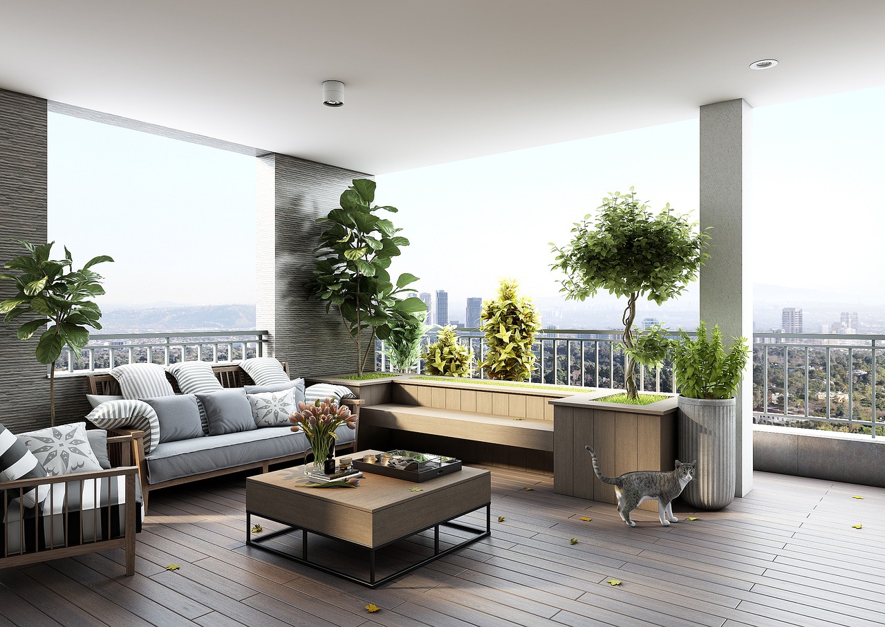 Fiji Patio Design - Terrase en bois IPE en ville