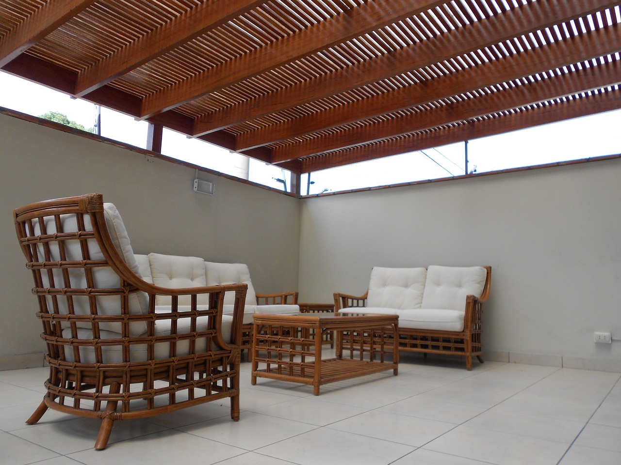 fiji patio design - pergola bois majorque